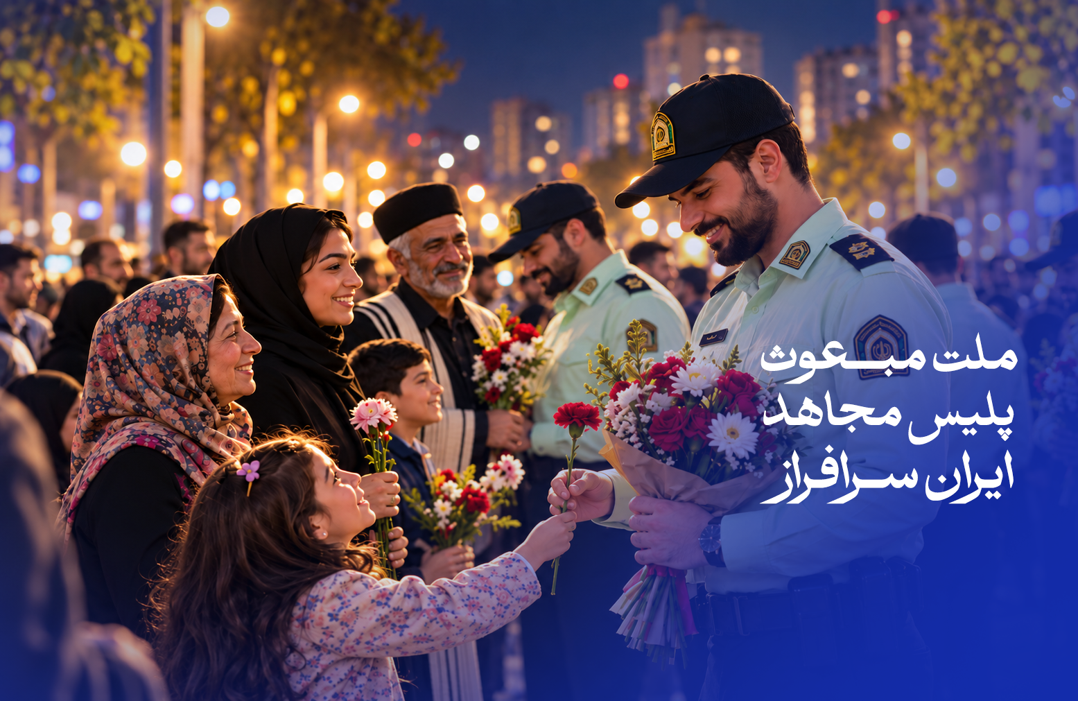ملت مبعوث ، پلیس مجاهد ، ایران سرافراز
