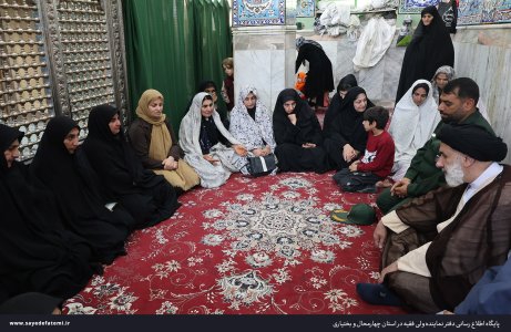 دیدار نماینده ولی‌فقیه در چهارمحال و بختیاری با مردم سرآقاسید و بیراهگان — تصویر 1