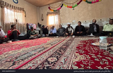 دیدار نماینده ولی‌فقیه در چهارمحال و بختیاری با مردم سرآقاسید و بیراهگان — تصویر 12