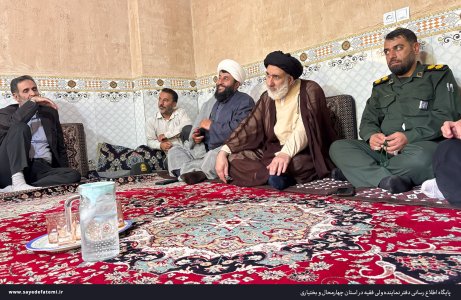 دیدار نماینده ولی‌فقیه در چهارمحال و بختیاری با مردم سرآقاسید و بیراهگان — تصویر 13