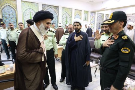 دیدار فرماندهان فراجا با نماینده ولی‌فقیه در استان — تصویر 1
